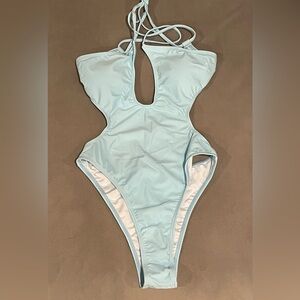 Cupshe Women’s Light Blue Swimsuit Size Small NWOT